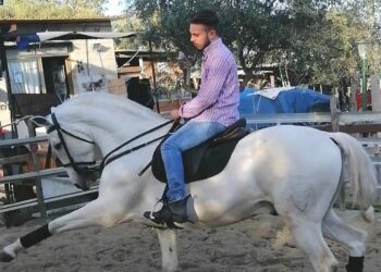 Le parole del cavaliere De Leo sulla danza dei Cavalli Andalusi