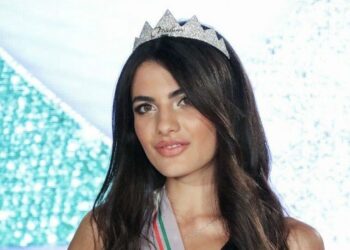 Questa sera 12 aprile: debutterà su “Ciao Darwin” Canale5, Miss Calabria 2018 la cosentina Sara Fasano