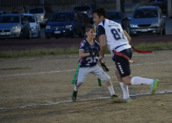 Football Americano: allenamento Mida Achei Crotone Flag Junior e Kroton 89ers Senior