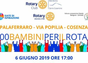 1000 bambini cantano per il Rotary