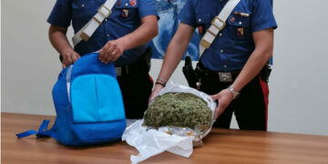 Crotone: Sorpreso dai Carabinieri con oltre 1,5 kg di droga, arrestato 26enne extracomunitario