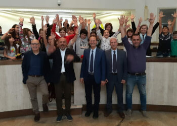 Crotone, gli alunni delle classi quarte e quinte dell’I.C. “Don Milani” in visita al Palazzo di città