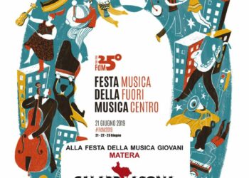 Calabriasona alla 25° Festa della Musica Nazionale a Matera, il 21, 22 e 23 giugno
