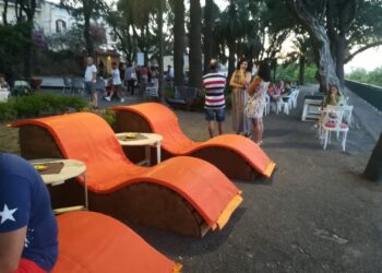 Inaugurata la “Rappresentazione astrale” l’installazione artistica nella Villa Comunale di Crotone