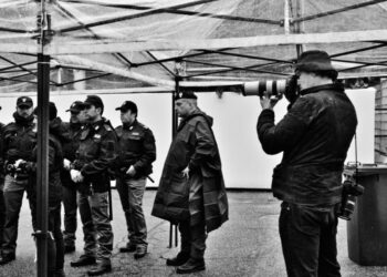 Paolo Pellegrin firma il Calendario Polizia di Stato 2020