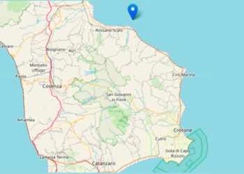 Terremoto in Calabria a Ferragosto, scossa di magnitudo 3.6 nel mare antistante Mirto Crosia sulla costa ionica cosentina