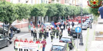 Concluso a Crotone il IV° Raduno Regionale Associazione Nazionale Vigili del Fuoco