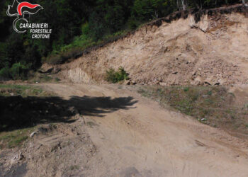 Cotronei: Sequestrata un’area sbancata senza autorizzazioni