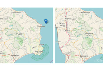 Due scosse di Terremoto registrate ieri a Cirò Marina