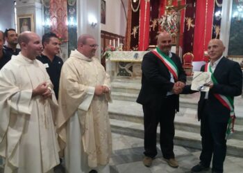 Circa 150 persone da Cirò si sono recati per il  gemellaggio religioso tra Cirò e Mammola in nome di San Nicodemo Patrono delle due cittadine