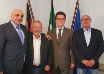 Il presidente Giuseppe Scigliano del Comites di Hannover incontra il Console Generale Giorgio Taborri