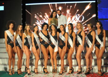 Miss Italia Calabria per Crotone-Juve Stabia allo Stadio Ezio Scida di Crotone, martedì 24 settembre