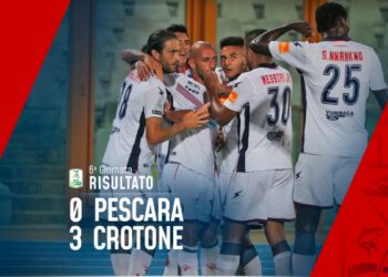 Calcio Serie BKT 6^ giornata: Pescara vs Crotone 0-3