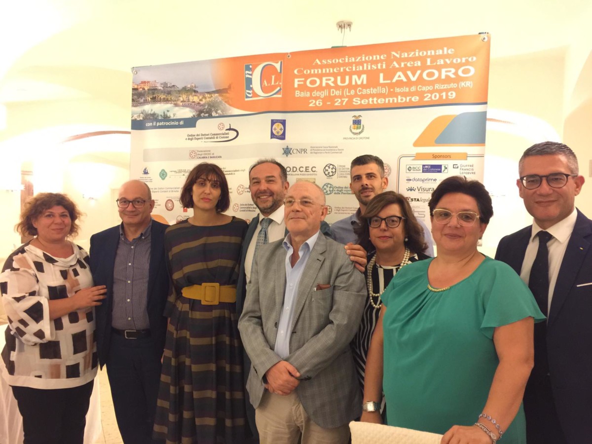 Al Forum Lavoro, rilanciata la segreteria Ancal Calabria – ilCirotano