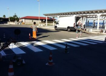 Cirò Marina: Continua il rifacimento della segnaletica orizzontale