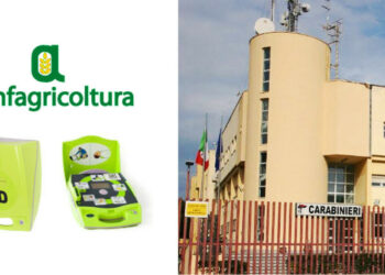 Confagricoltura donerà un defibrillatore alla Compagnia Carabinieri di Cirò Marina, martedì 22 ottobre