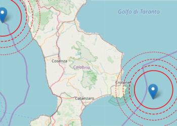 La terra trema di continuo in Calabria, oggi registrate 6 scosse di Terremoto
