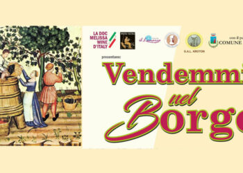 Profumo di mosto nel Borgo Antico di Melissa, il 5 ottobre rievocazione della Vendemmia e Convegno sulla Doc Melissa