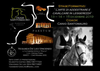 Stage formativo alla “Yeguada De Leo” con il maestro Canio Santomauro
