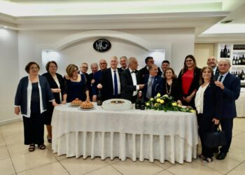 La cerimonia della XXVII Charter del Lions Club Cirò Krimisa, con la visita del Governatore del Distretto 108 YA, Nicola Clausi