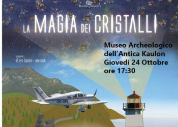 Un docufilm “La magia dei cristalli”, questa sera 23 e il 24 ottobre 2019 al Museo e Parco di Capo Colonna e dell’antica Kaulon