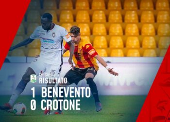 Calcio Serie B: Benevento vs Crotone 2-0