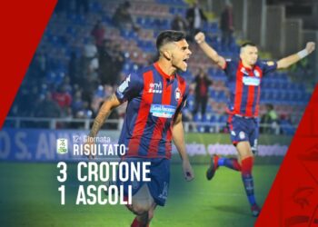 Calcio Serie B: Crotone vs Ascoli 3-1
