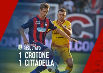 Calcio Serie B: Crotone vs Cittadella 1-1