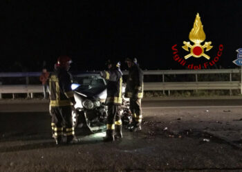 Incidente stradale sulla S.S. 106 nei pressi del Ponte Neto, due feriti