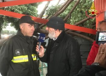 Meteo, Danni nel crotonese: oltre trenta interventi dei Vigili del Fuoco, il comandante Dadone in diretta Tv Rai per il report sulla nottata trascorsa