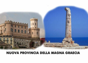 Nuova Provincia Delia della Magna Grecia con due co-capoluoghi straordinari: Kroton-Crotone e Rossano-Corigliano
