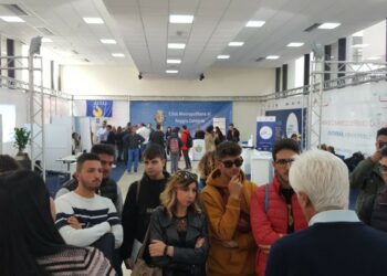 Gli studenti dell’Istituto “M. Ciliberto” di Crotone al Salone dell’orientamento a Reggio Calabria