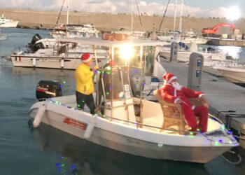 A Cirò Marina il 26 dicembre è sbarcato Babbo Natale