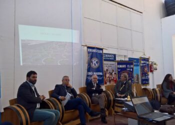 Cirò Marina: “Festa del vino e dell’amicizia” nella storica Cantina Francesco Malena, presentato il Club Kiwanis “Apollo Aleo”