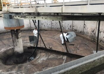 Concluse le attività di pulizia delle vasche della prima linea del depuratore delle acque reflue del Comune di Cirò Marina