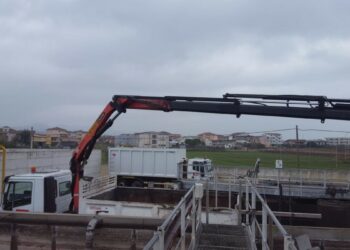 Continuano le operazioni di pulizia delle vasche del Depuratore di Cirò Marina