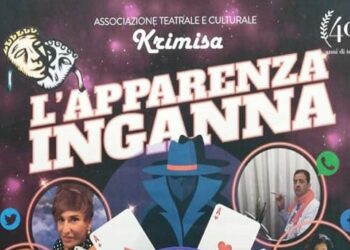 Domenica 8 dicembre, nuovo spettacolo della Compagnia Krimisa “L’apparenza inganna”