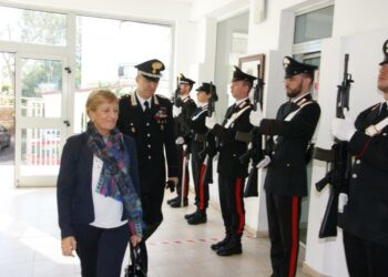 Il Prefetto di Crotone Tiziana Tombesi in visita al Comando Provinciale Carabinieri