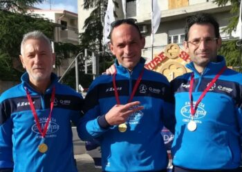 Gli atleti della “Cirò Marina  che Corre” alla 13km di Rocca di Neto