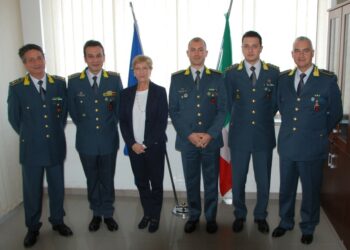 Visita del Prefetto di Crotone al Comando provinciale della Guardia di Finanza