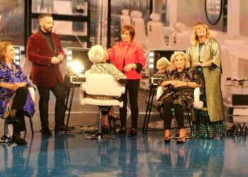 Le “Signorine buonasera” della Rai  acconciate da Natascia Callegaro di Mirto Crosia