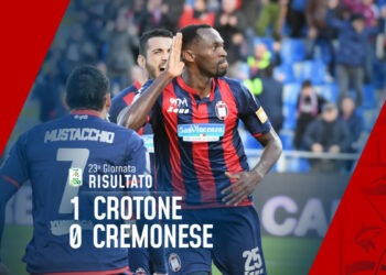 Calcio, Serie B: Crotone vs Cremonese 1-0