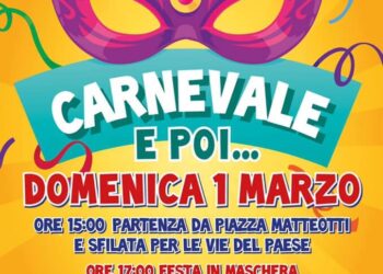 A Torretta saluto al Carnevale domenica 1 marzo