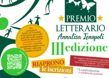 Al via la terza edizione del “Premio letterario Annalisa Ienopoli”