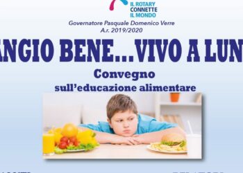 “Mangio sano… vivo a lungo” con il Rotary Club l’8 febbraio a Palazzo Porti Cirò Marina