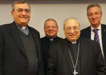 Il parroco di Cirò, Don Matteo Giacobbe al Convegno Nazionale dei Correttori a Roma