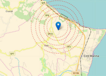 Scossa di Terremoto nel territorio di Cirò, con epicentro in zona cappella