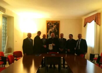 Visita dell’Ancri all’Arcivescovo di Crotone e Santa Severina avvenuta sabato 1° febbraio