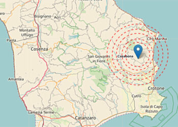 Cinque scosse di Terremoto registrate ieri a Casabona nel crotonese