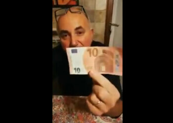 Coronavirus: consegne a  domicilio e pagano con soldi falsi, il video di un macellaio